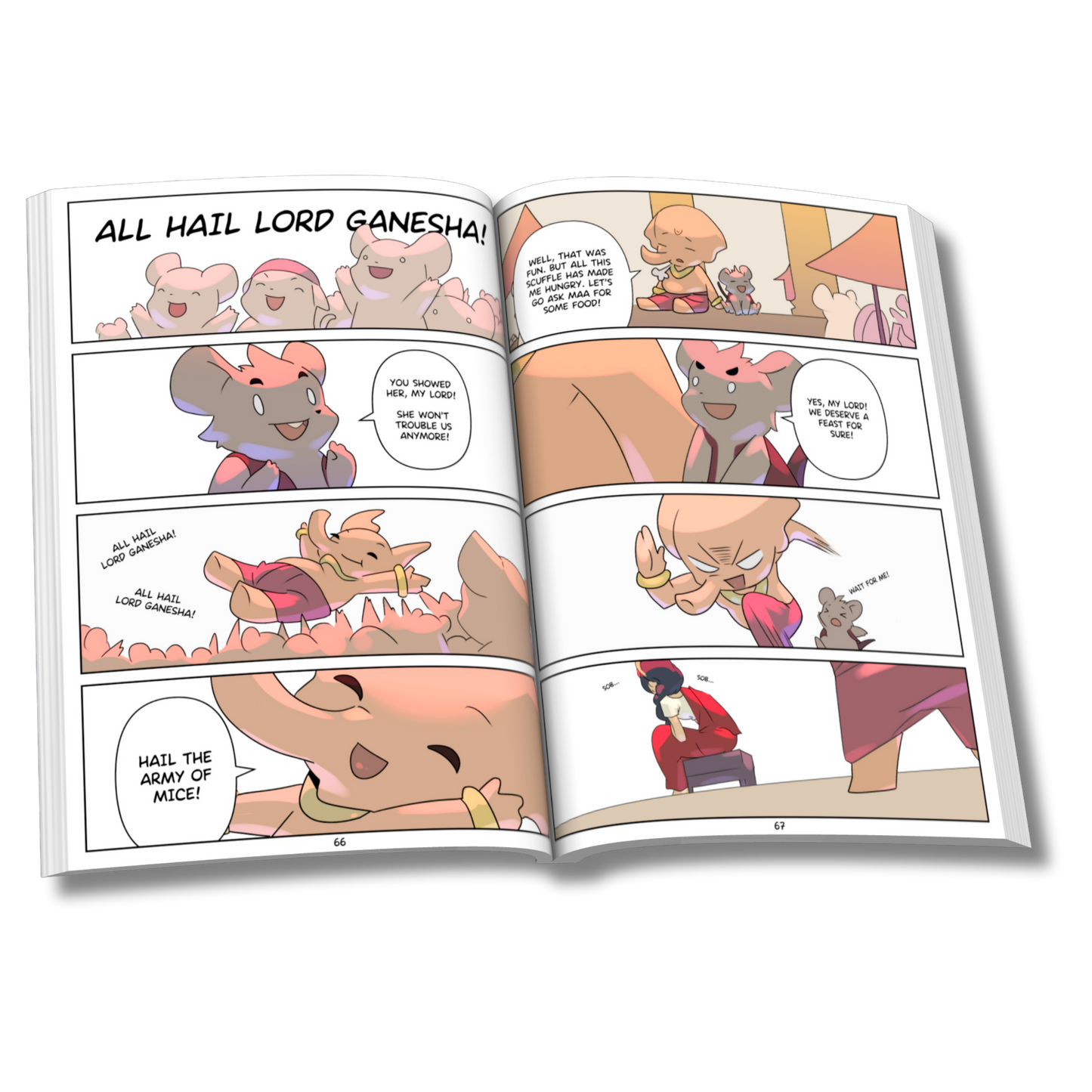 Adventures of the Elephant God (English) [Paperback] {Releasing at 2025 ComicCon Delhi}