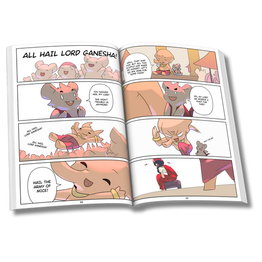 Adventures of the Elephant God (English) [Paperback] {Releasing at 2025 ComicCon Delhi}
