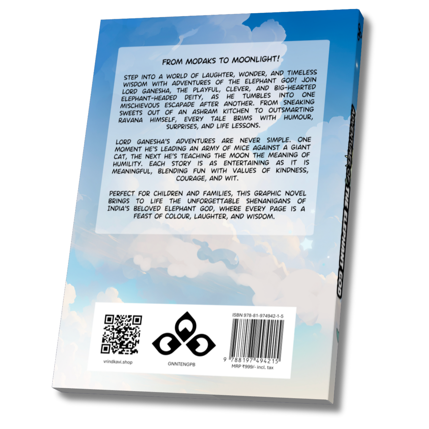 Adventures of the Elephant God (English) [Paperback] {Releasing at 2025 ComicCon Delhi}
